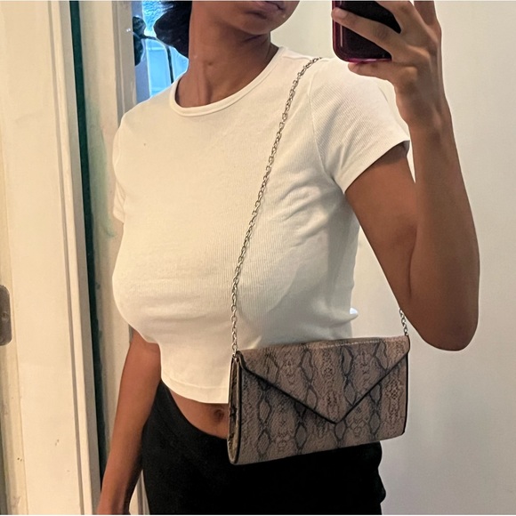 (2 for $12) Snakeskin clutch purse - Picture 7 of 12